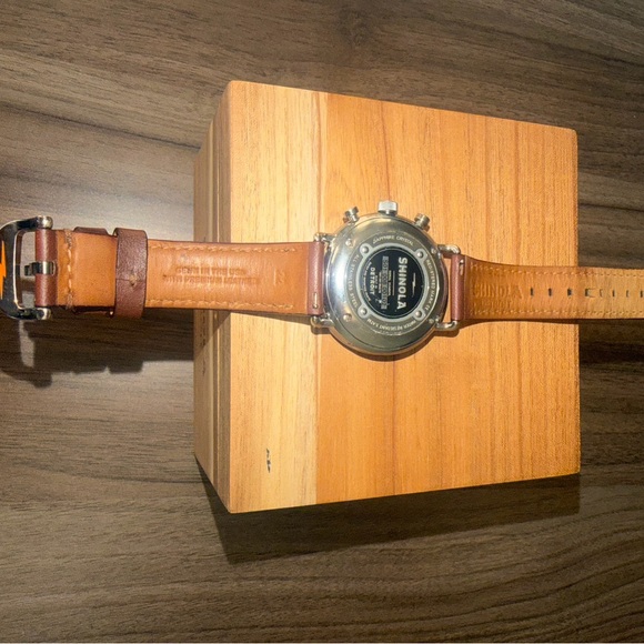 Like new shinola canfield sport chronograph watch
(45mm) - Picture 5 of 5